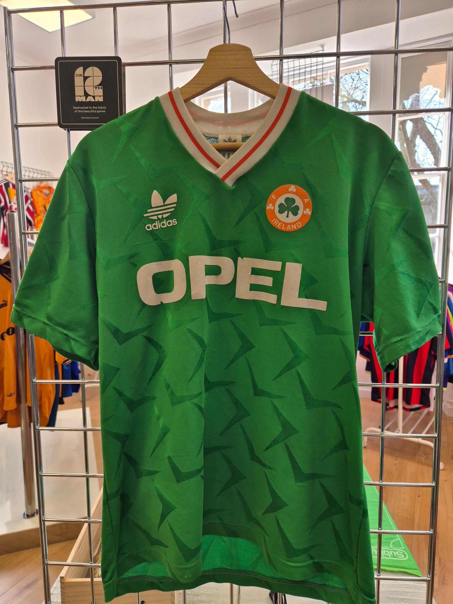 Ireland 1990 Home Shirt Large