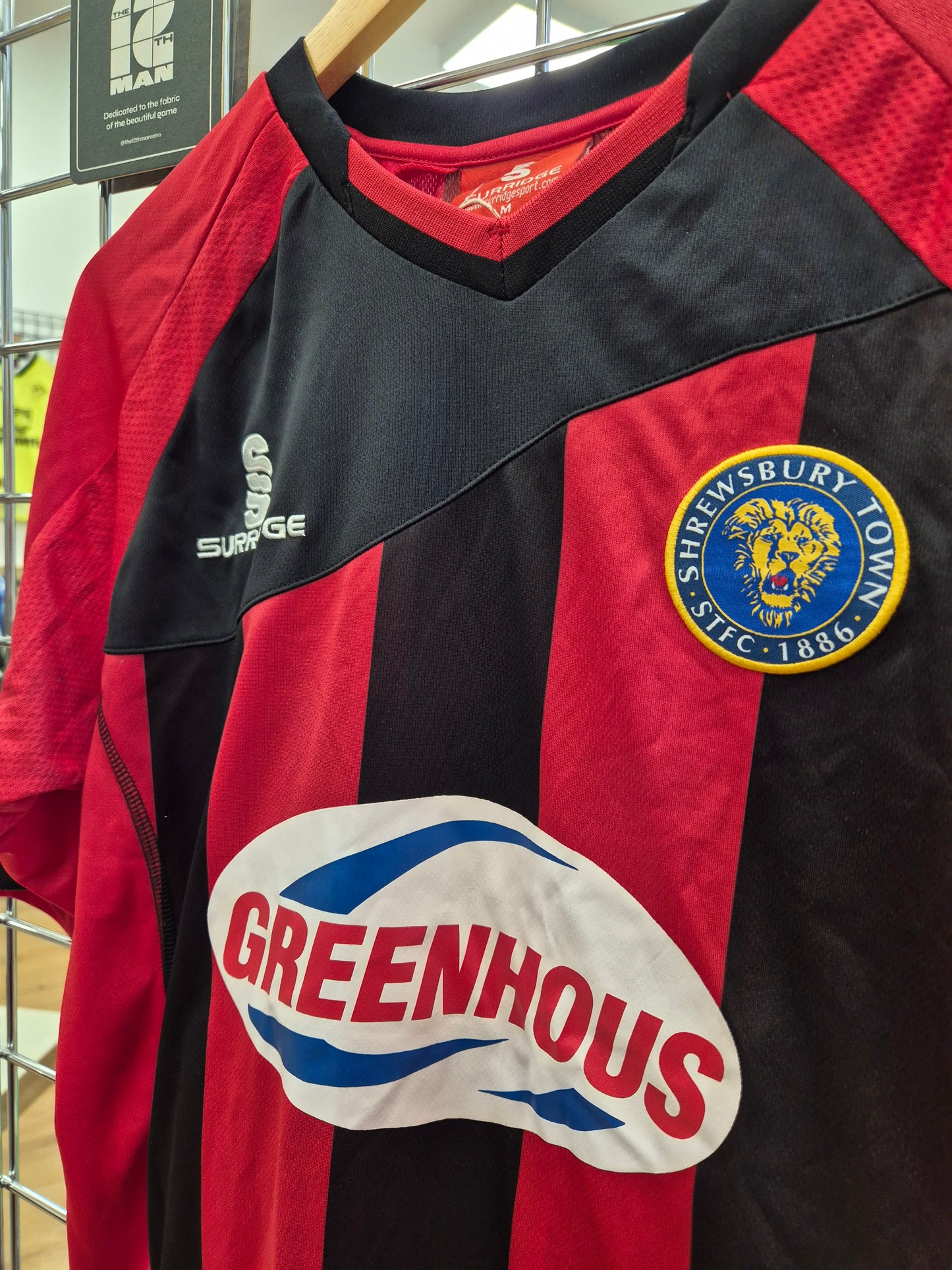 Shrewsbury Town 2014/15 'Gayle' Match-worn Away Shirt Medium