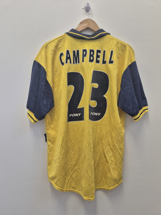 Tottenham Hotspur 1995/96 'Campbell' Away Shirt Large