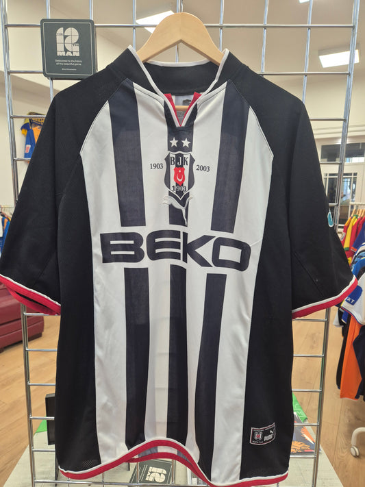 Besiktas 2002/03 Away Shirt Large
