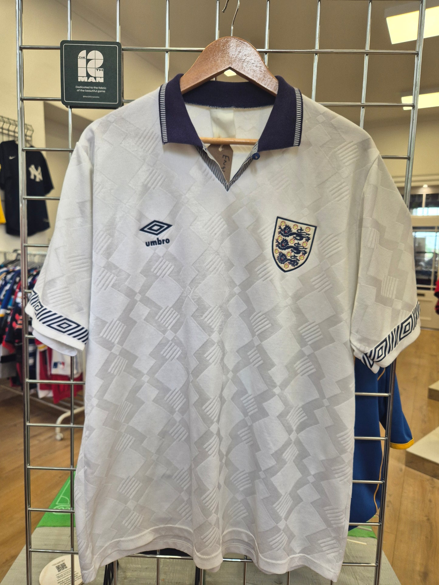England 1990 Home Shirt Large