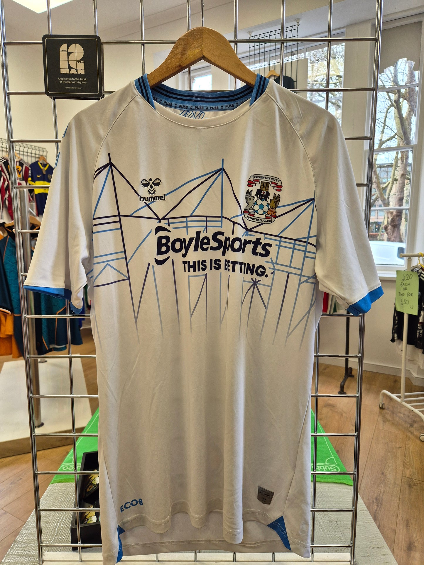 Coventry City 2021/22 Special Edition 'Ricoh Return' Shirt XL