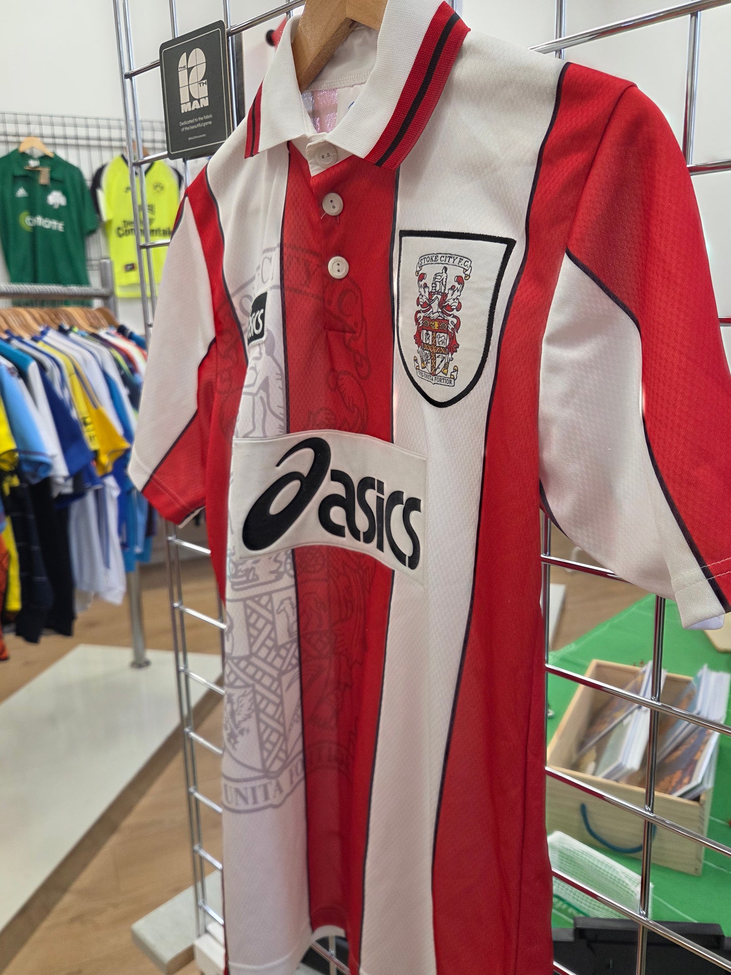 Stoke City 1996/97 Home Shirt Small
