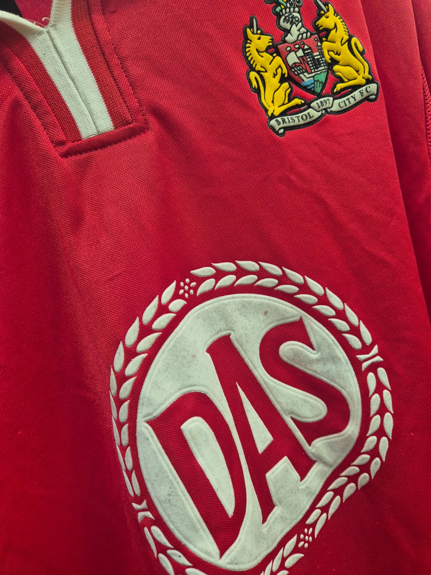 Bristol City 2001/02 Home Shirt Large