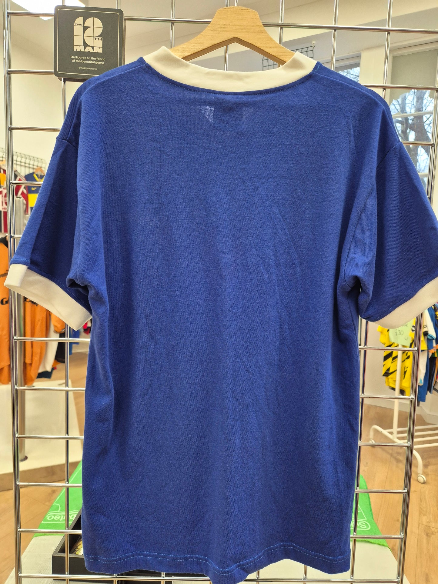 Shrewsbury Town Retro Shirt Re-issue Blue Small