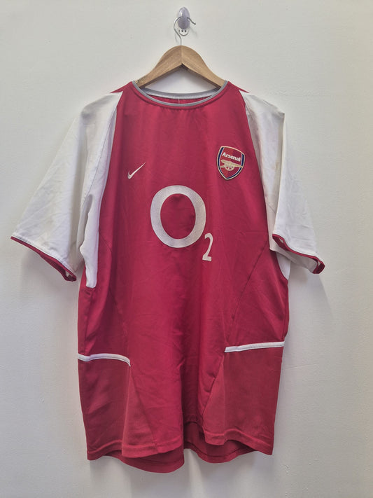 Arsenal 2002/04 Home Shirt XXL