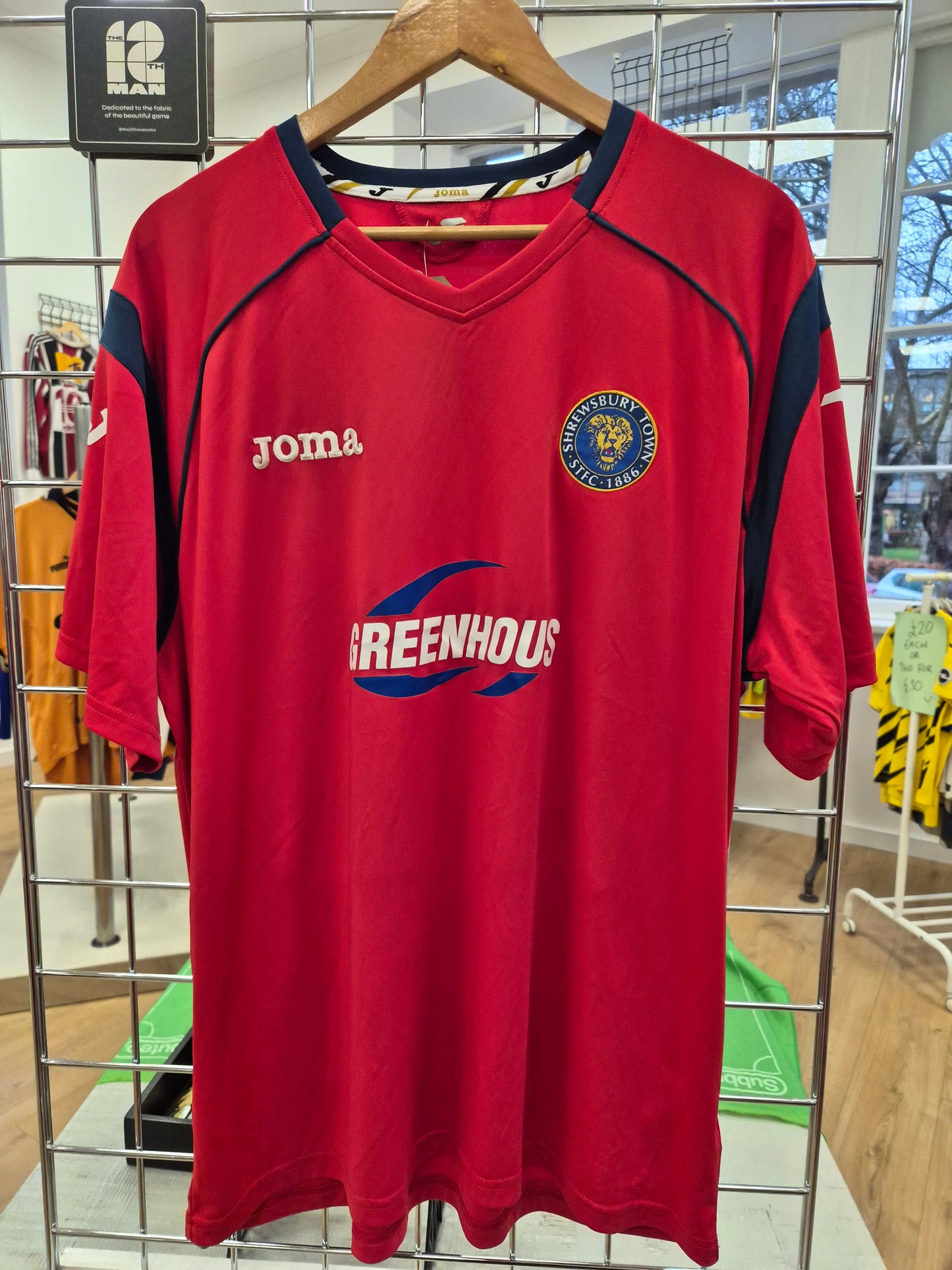 Shrewsbury Town 2010/11 Away Shirt XL