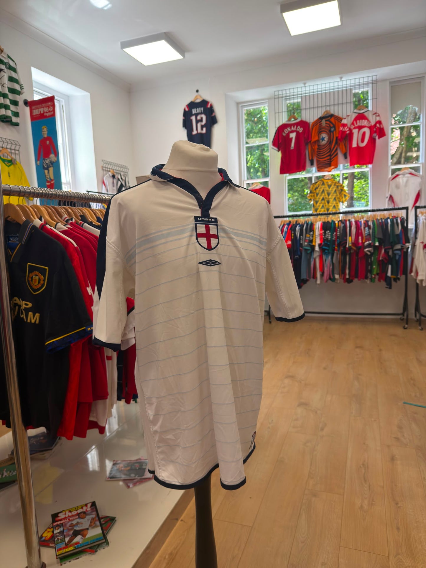 England 2004 Reversible Home Shirt XXL
