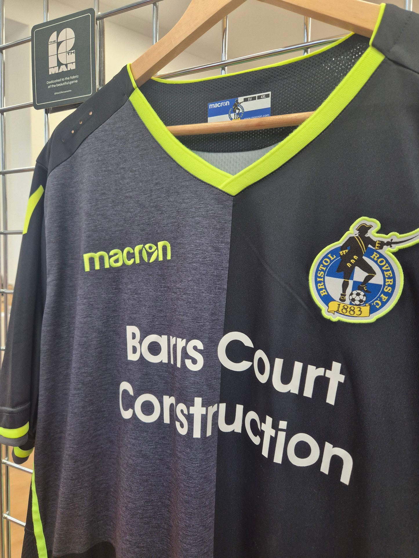 Bristol Rovers 2017/18 Away Shirt 4XL