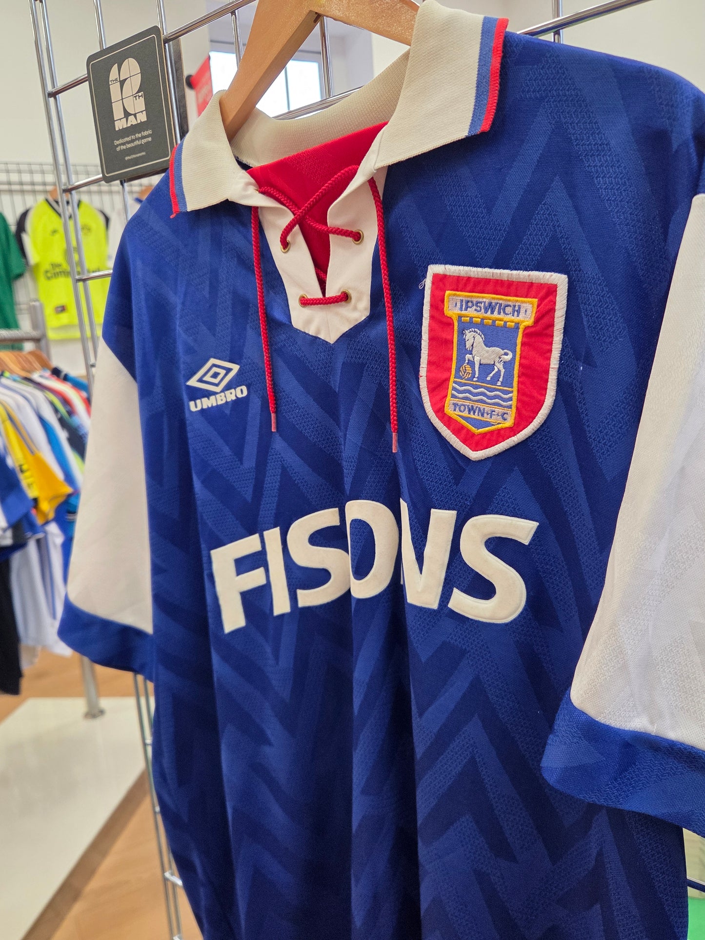 Ipswich Town 1992/94 Home Shirt XL