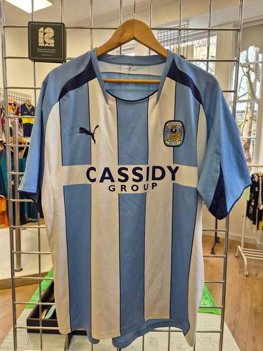 Coventry City 2008 Anniversary Home Shirt XL