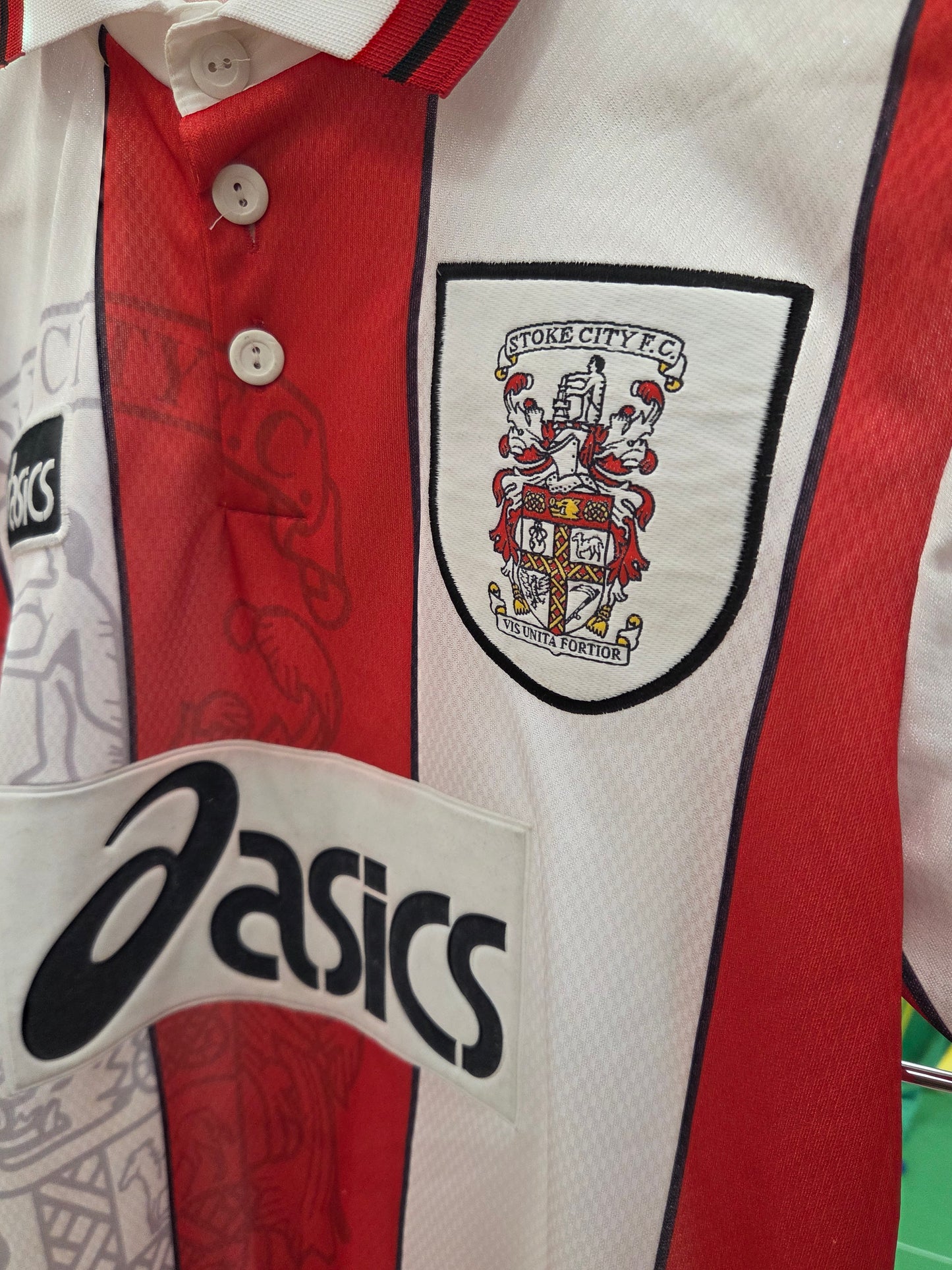 Stoke City 1996/97 Home Shirt Small