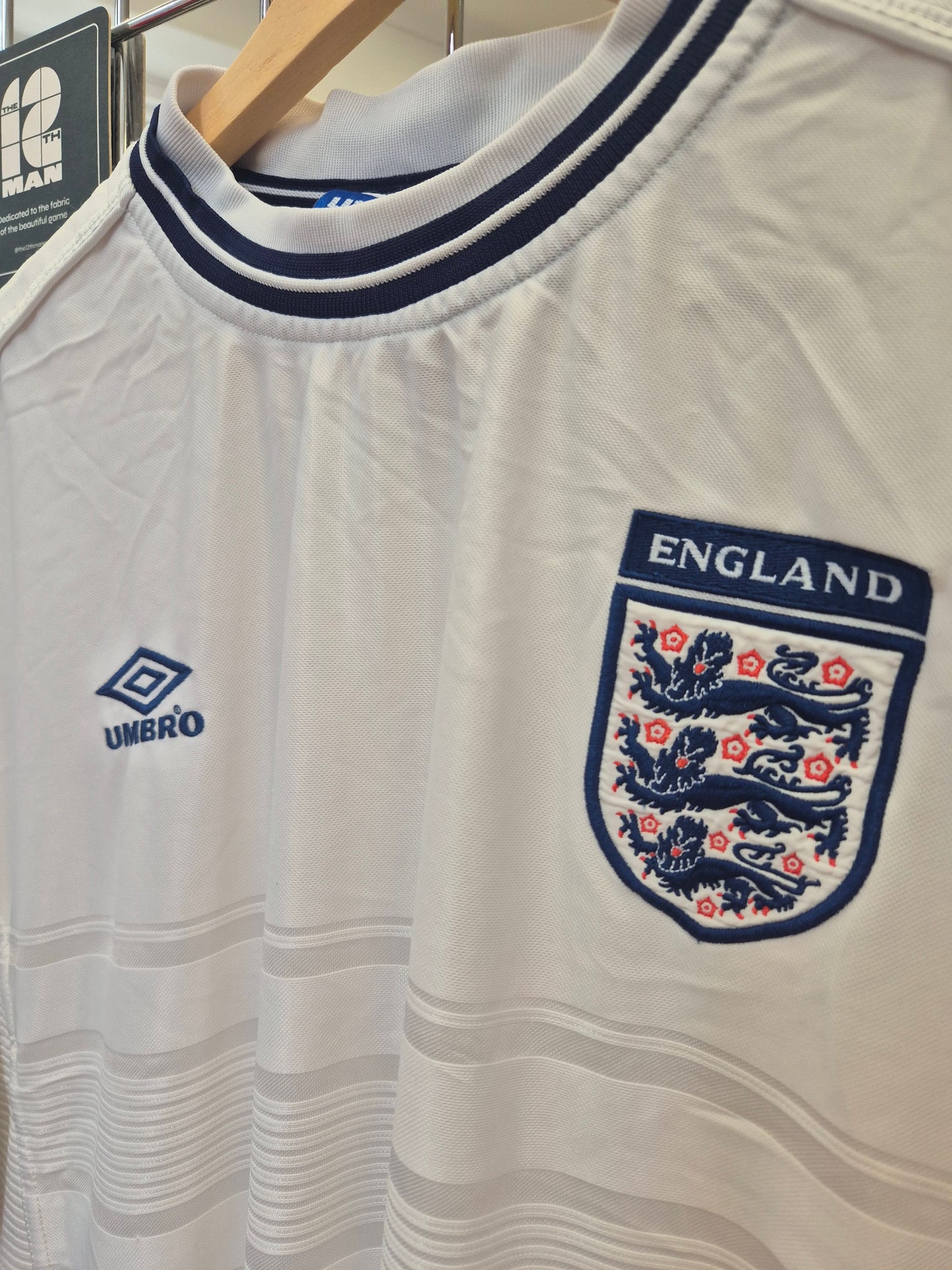 England 2000 Home Shirt XL
