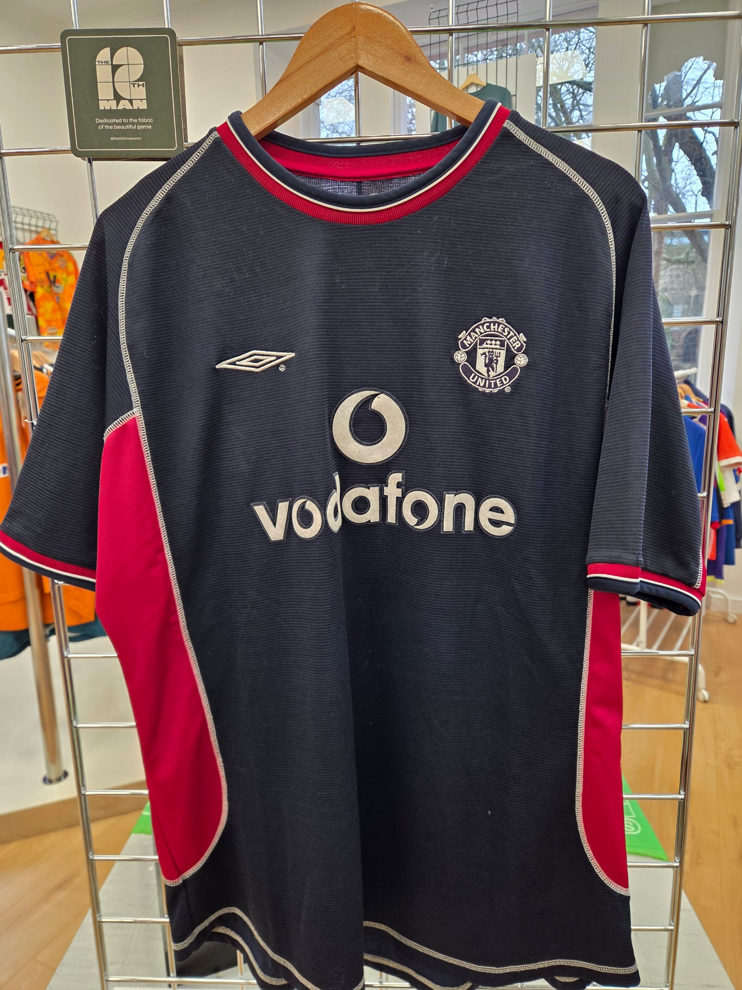 Manchester United 2000/01 'Cole' Third Shirt XL