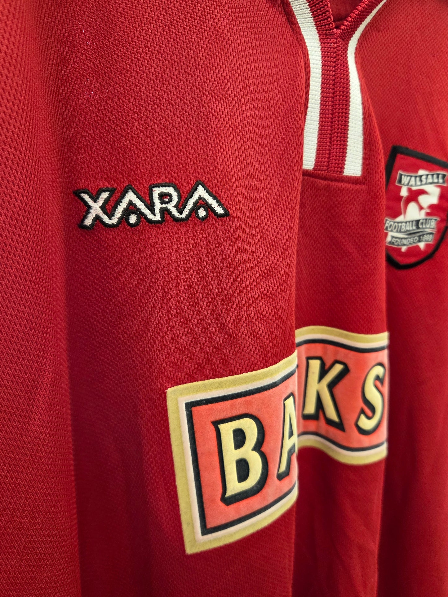 Walsall 2002/03 Home Shirt XL