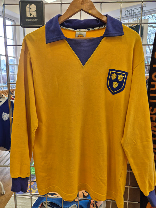 Shrewsbury Town Retro Shirt Re-issue Amber Medium
