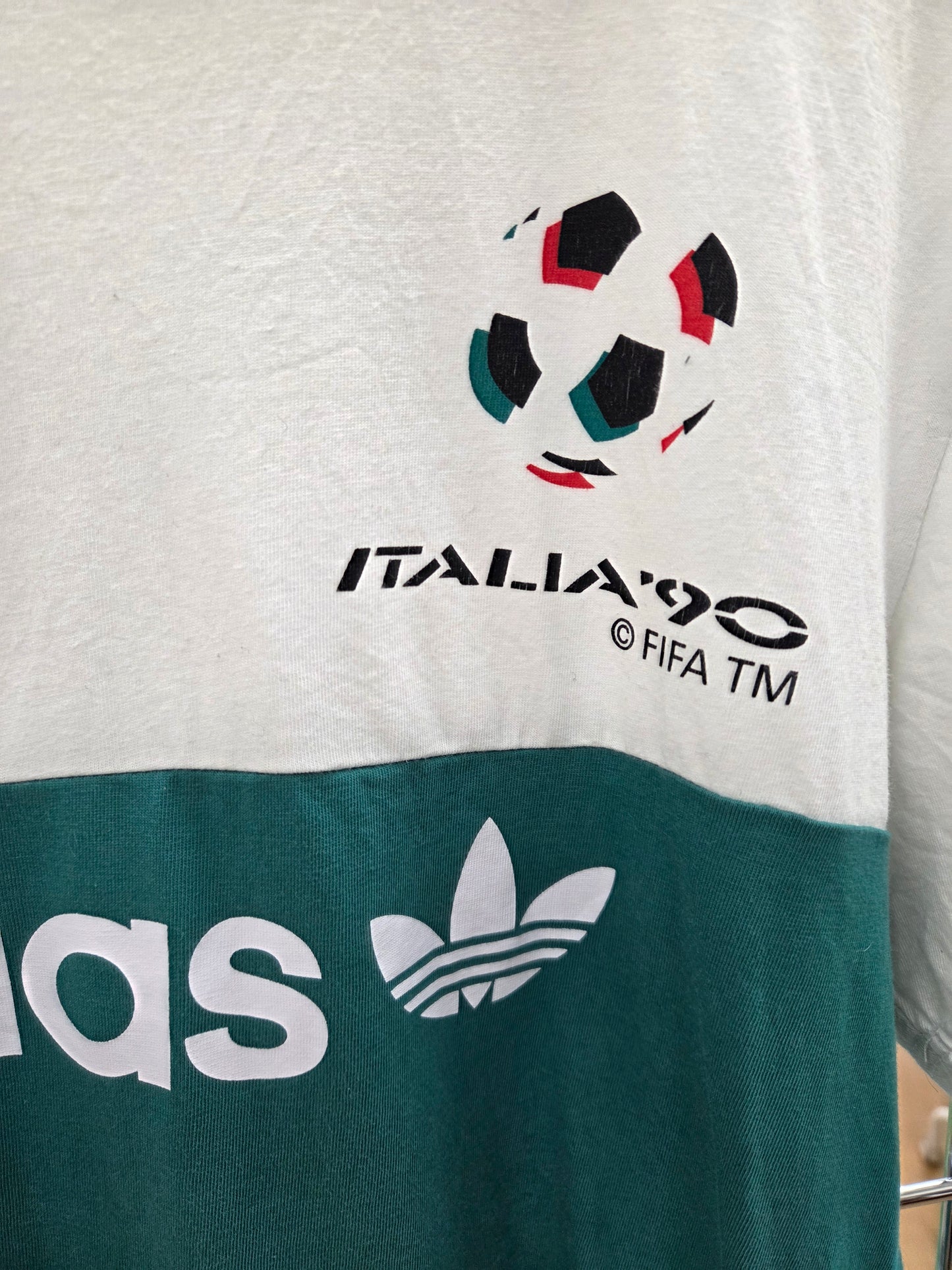 Adidas Italia 90 Reissue T Shirt Medium