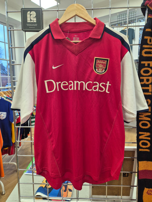 Arsenal 2000/02 Home Shirt Medium