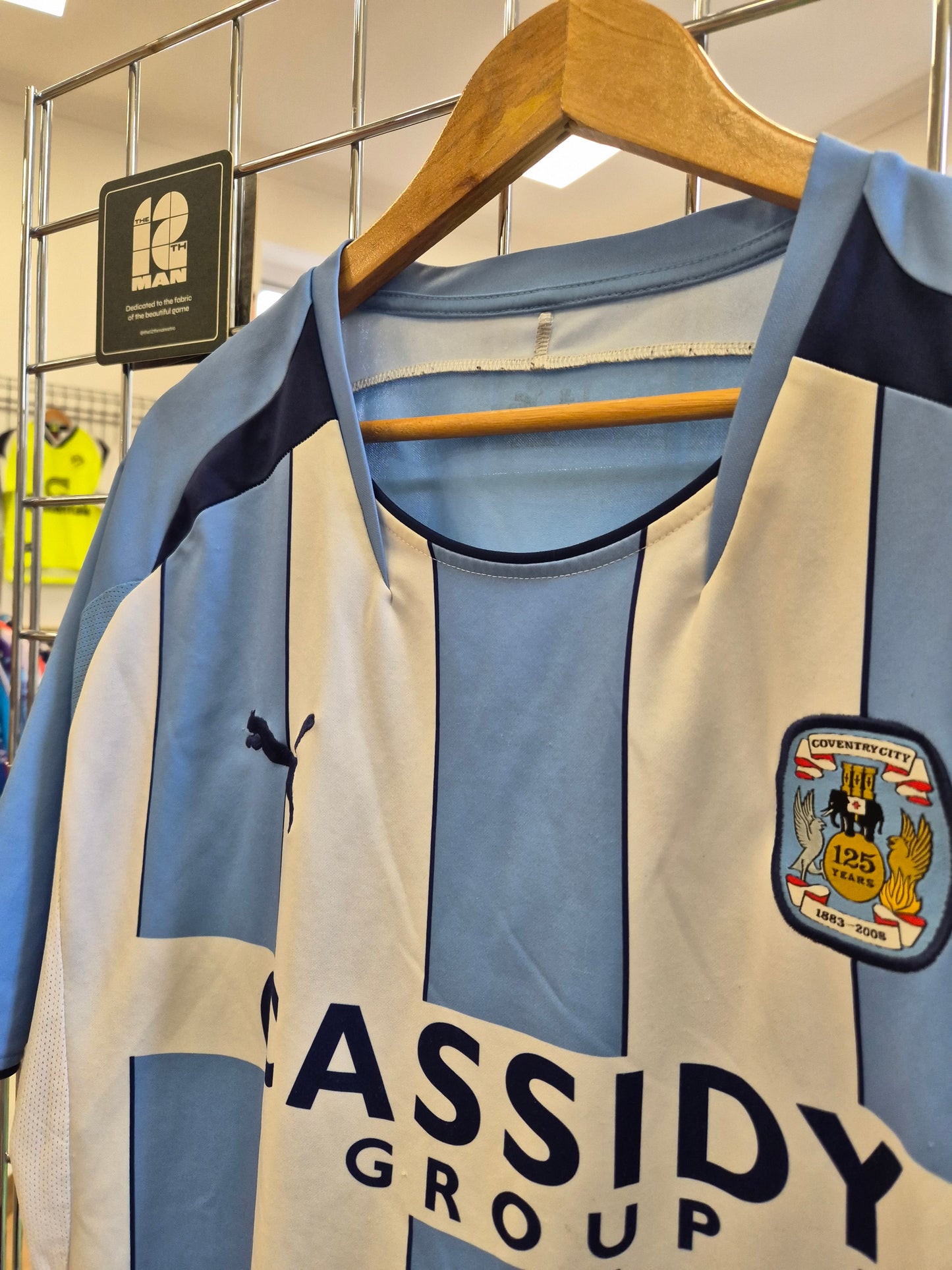 Coventry City 2008 Anniversary Home Shirt XL