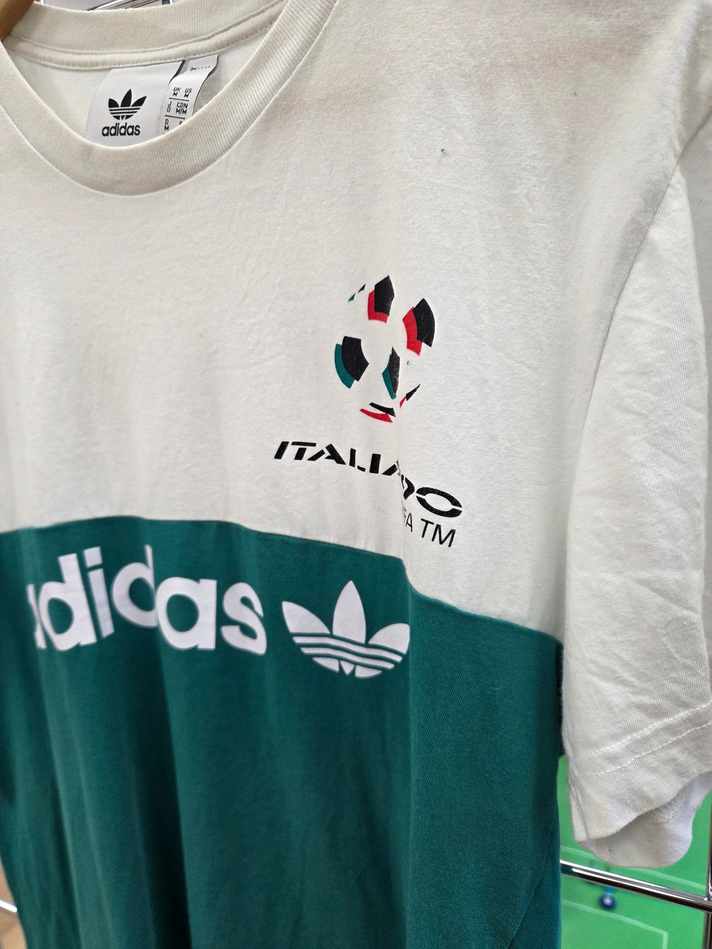 Adidas Italia 90 Reissue T Shirt Medium