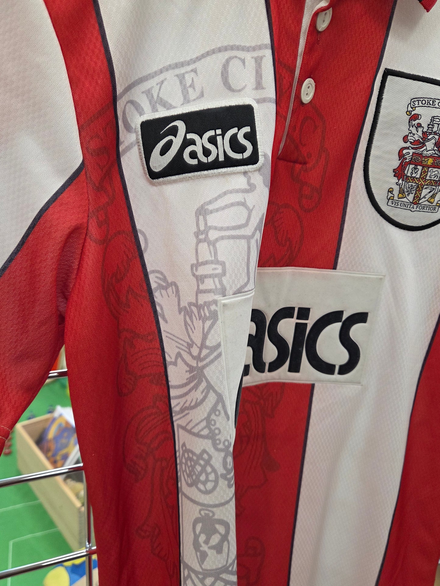 Stoke City 1996/97 Home Shirt Small