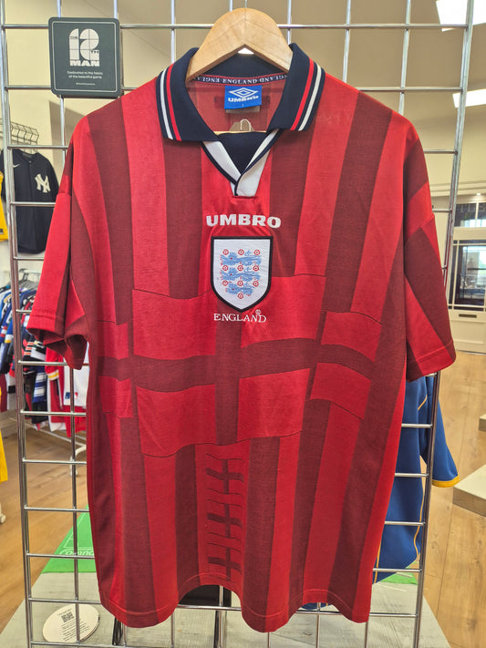 England 1998 Away Shirt Large