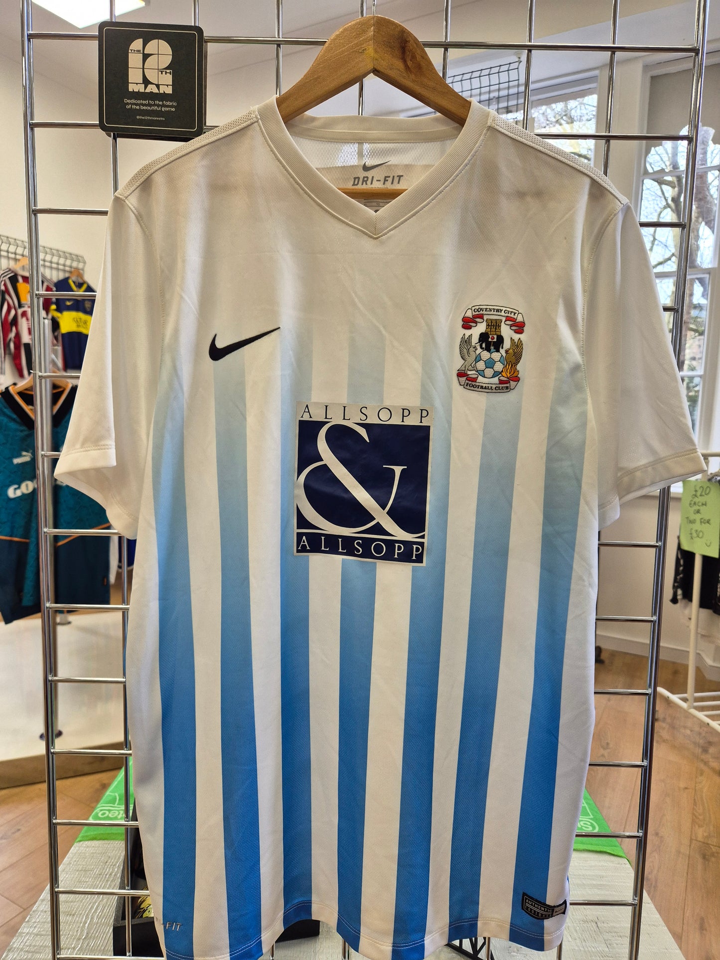 Coventry City 2016/17 Home Shirt XL
