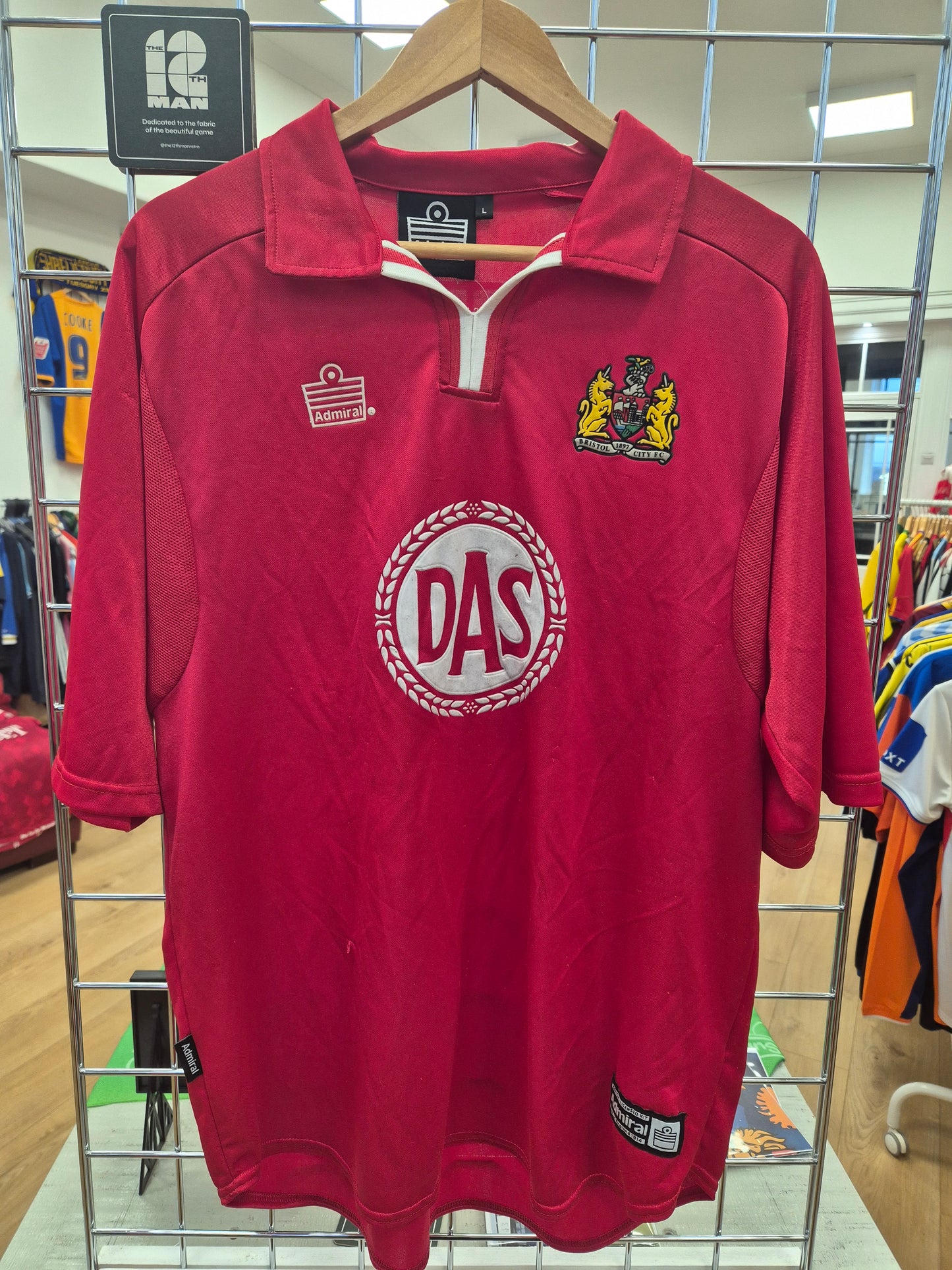 Bristol City 2001/02 Home Shirt Large