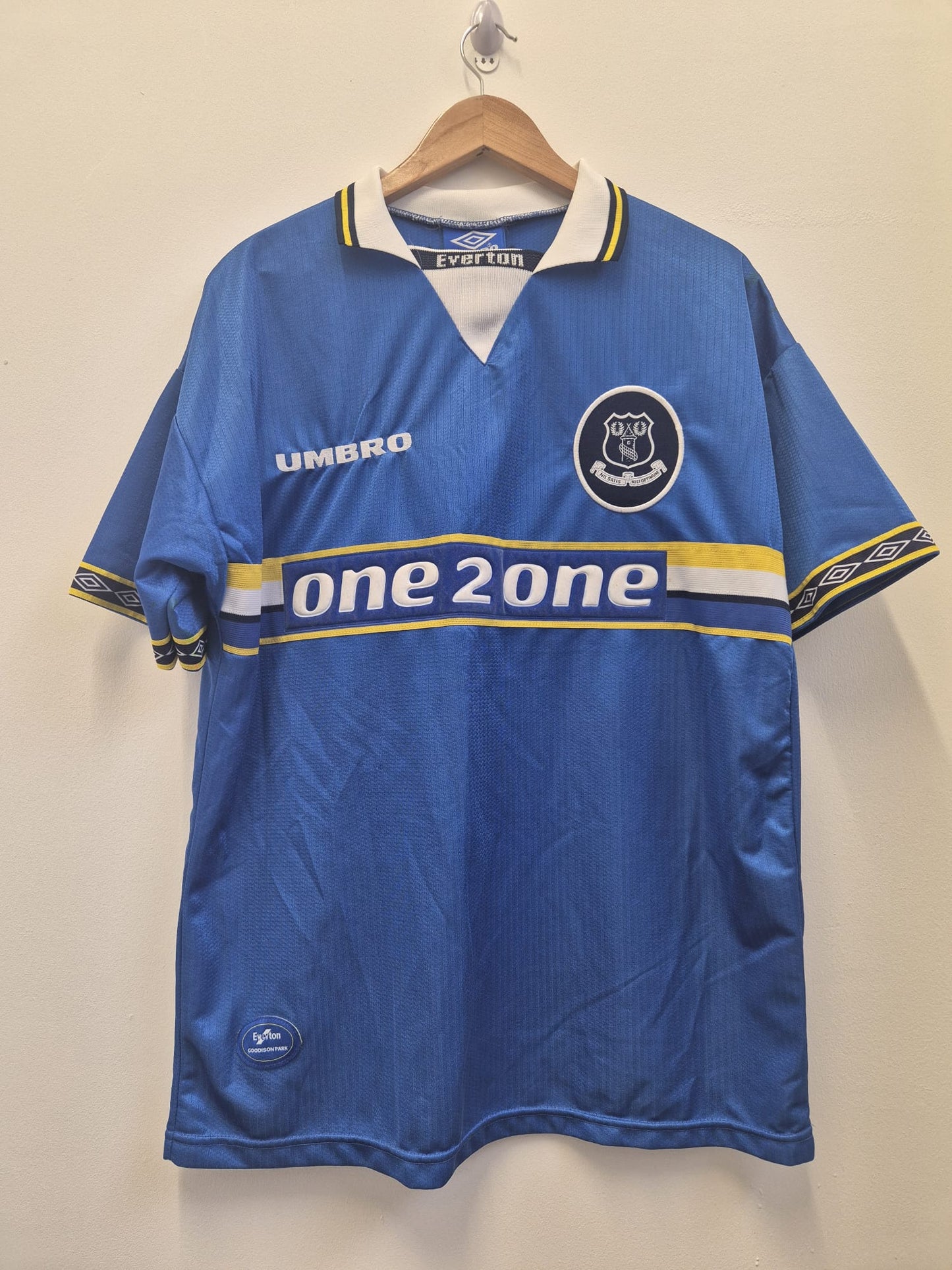 Everton 1997/99 Home Shirt Large