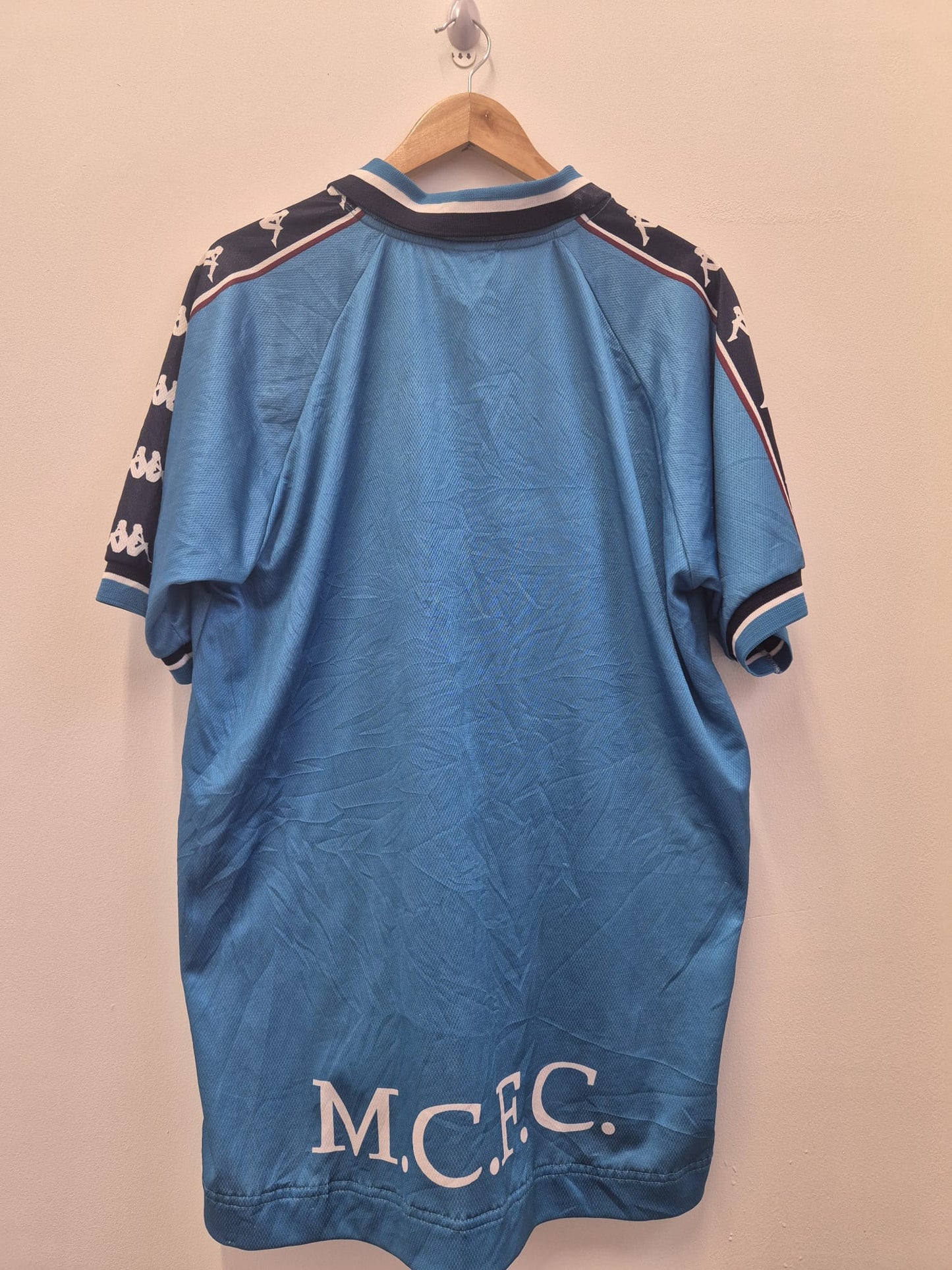 Manchester City 1997/99 Home Shirt Large