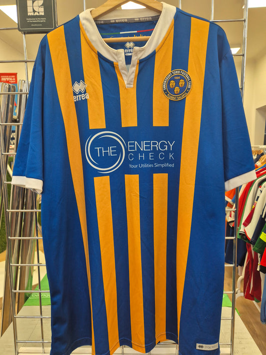 Shrewsbury Town 2018/19 Home Shirt 4XL