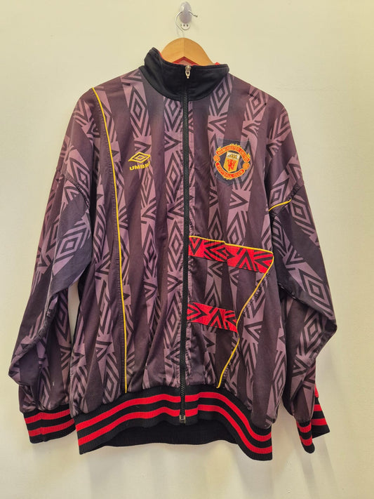 Manchester United 1994/96 Tracksuit Top Large