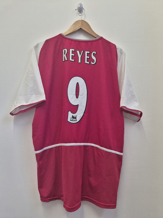 Arsenal 2002/04 'Reyes' Home Shirt Large