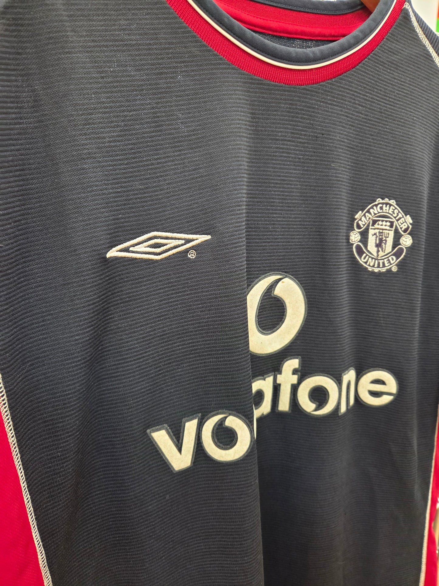 Manchester United 2000/01 'Cole' Third Shirt XL
