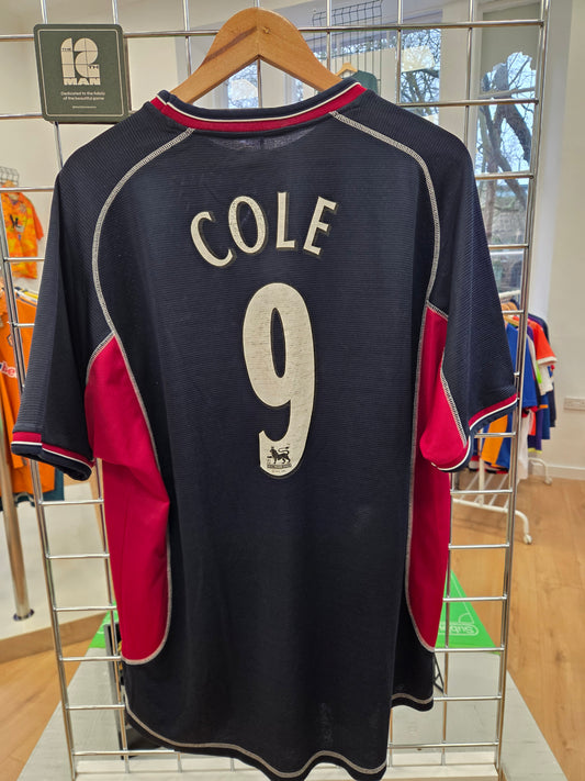 Manchester United 2000/01 'Cole' Third Shirt XL