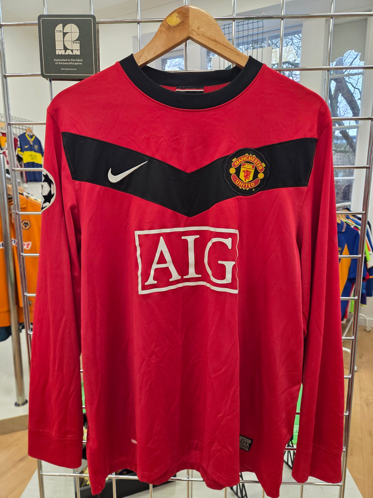 Manchester United 2009/10 'Rooney' Home Shirt Large