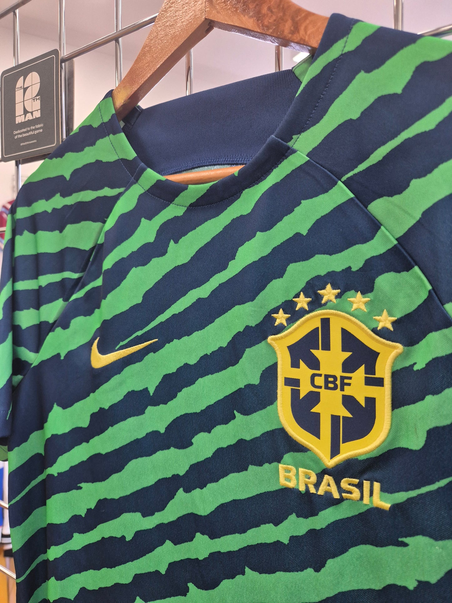 Brazil 2022 Pre Match Shirt Medium