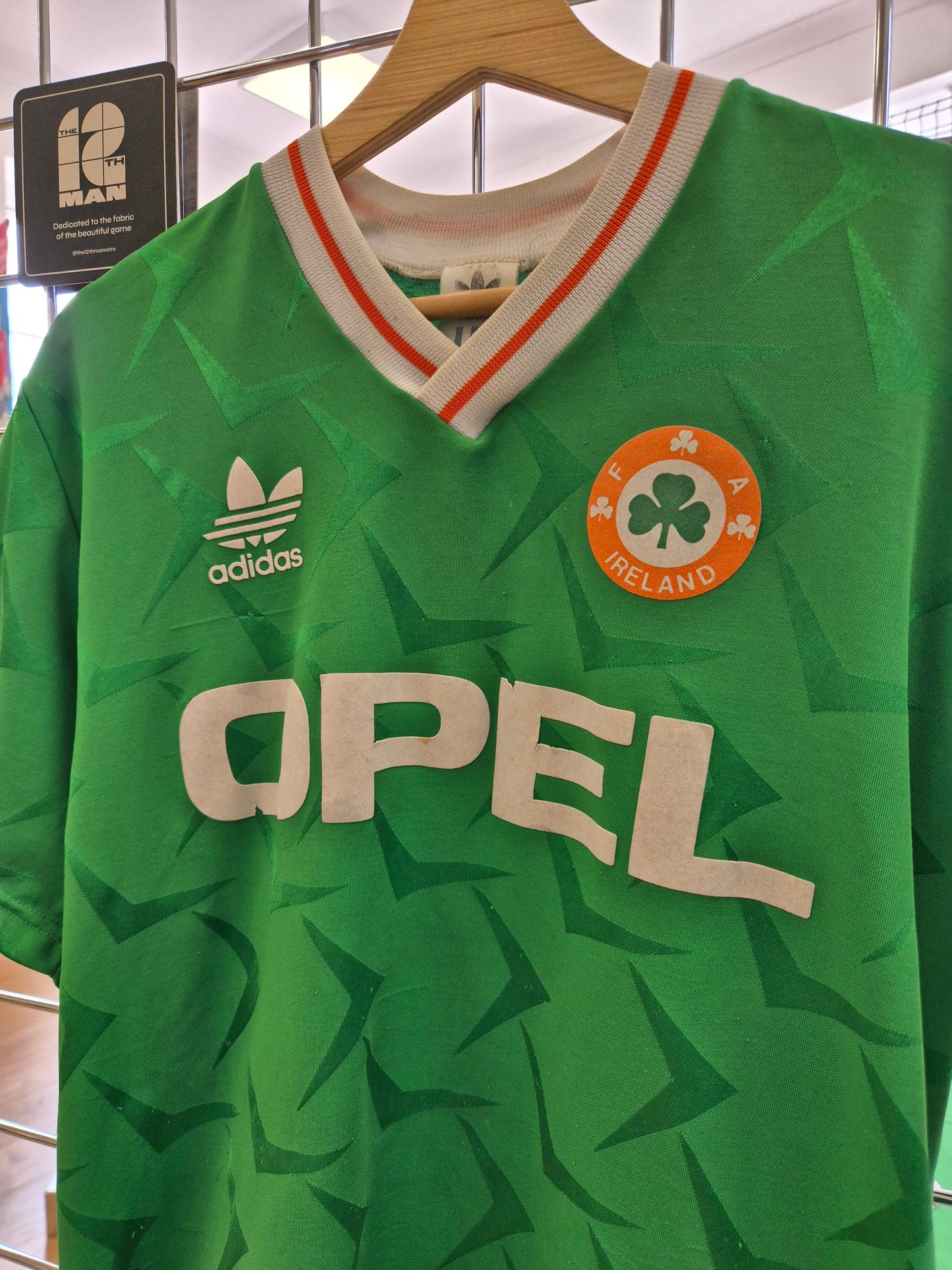 Ireland 1990 Home Shirt Large