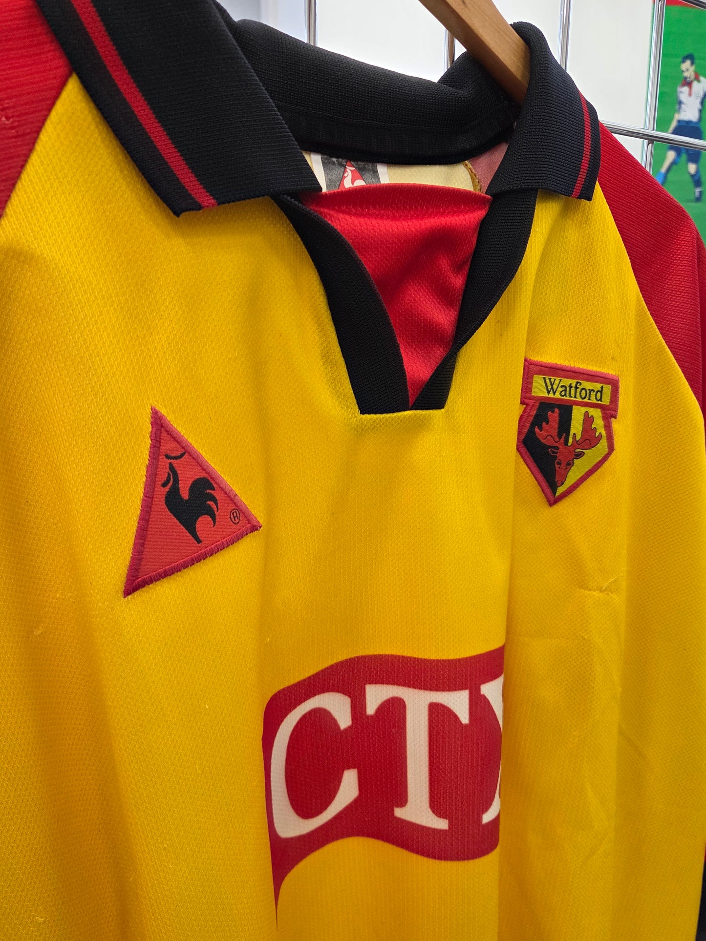 Watford 1998/99 Home Shirt 2XL