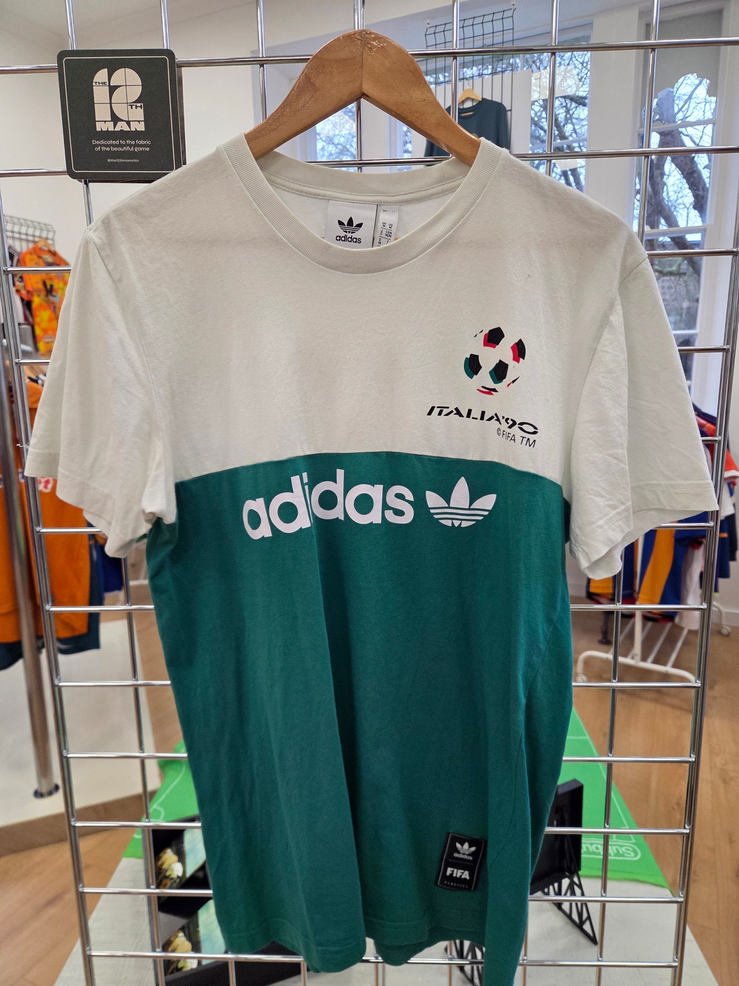 Adidas Italia 90 Reissue T Shirt Medium