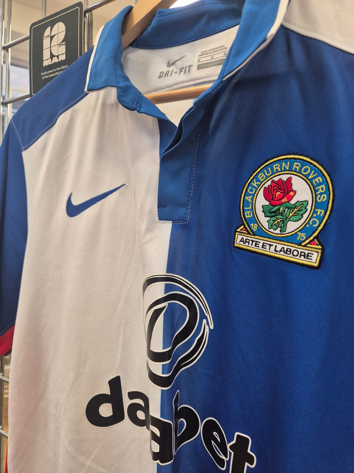 Blackburn Rovers 2015/16 Home Shirt Medium