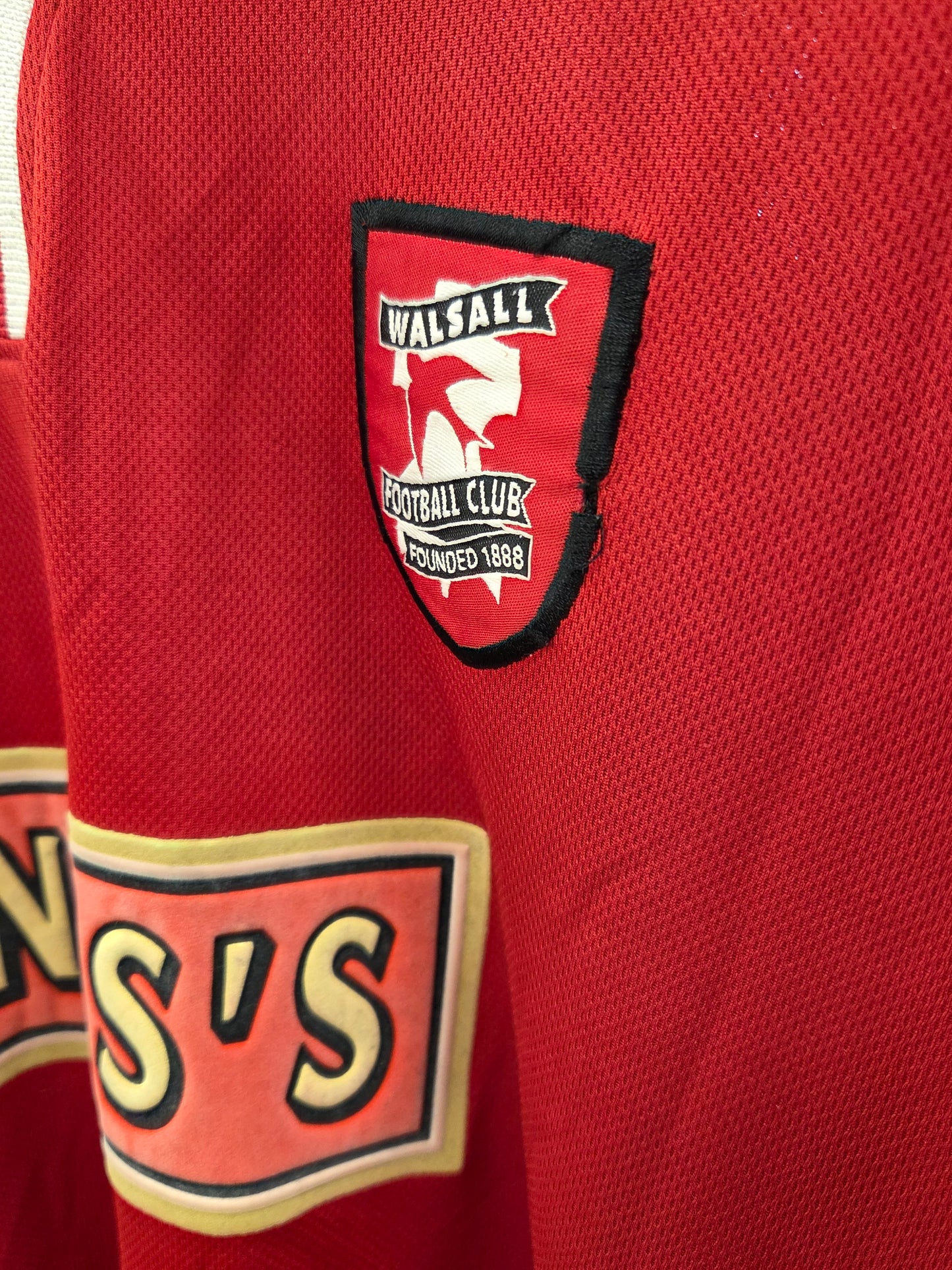 Walsall 2002/03 Home Shirt XL
