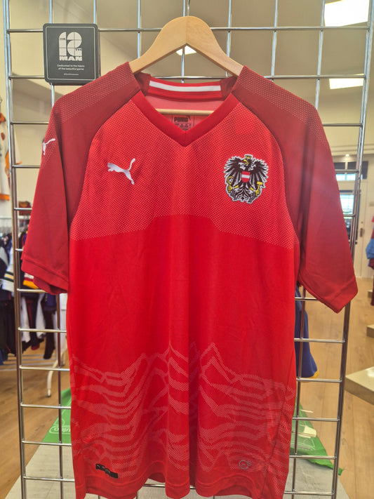 Austria 2018/19 Home Shirt Large