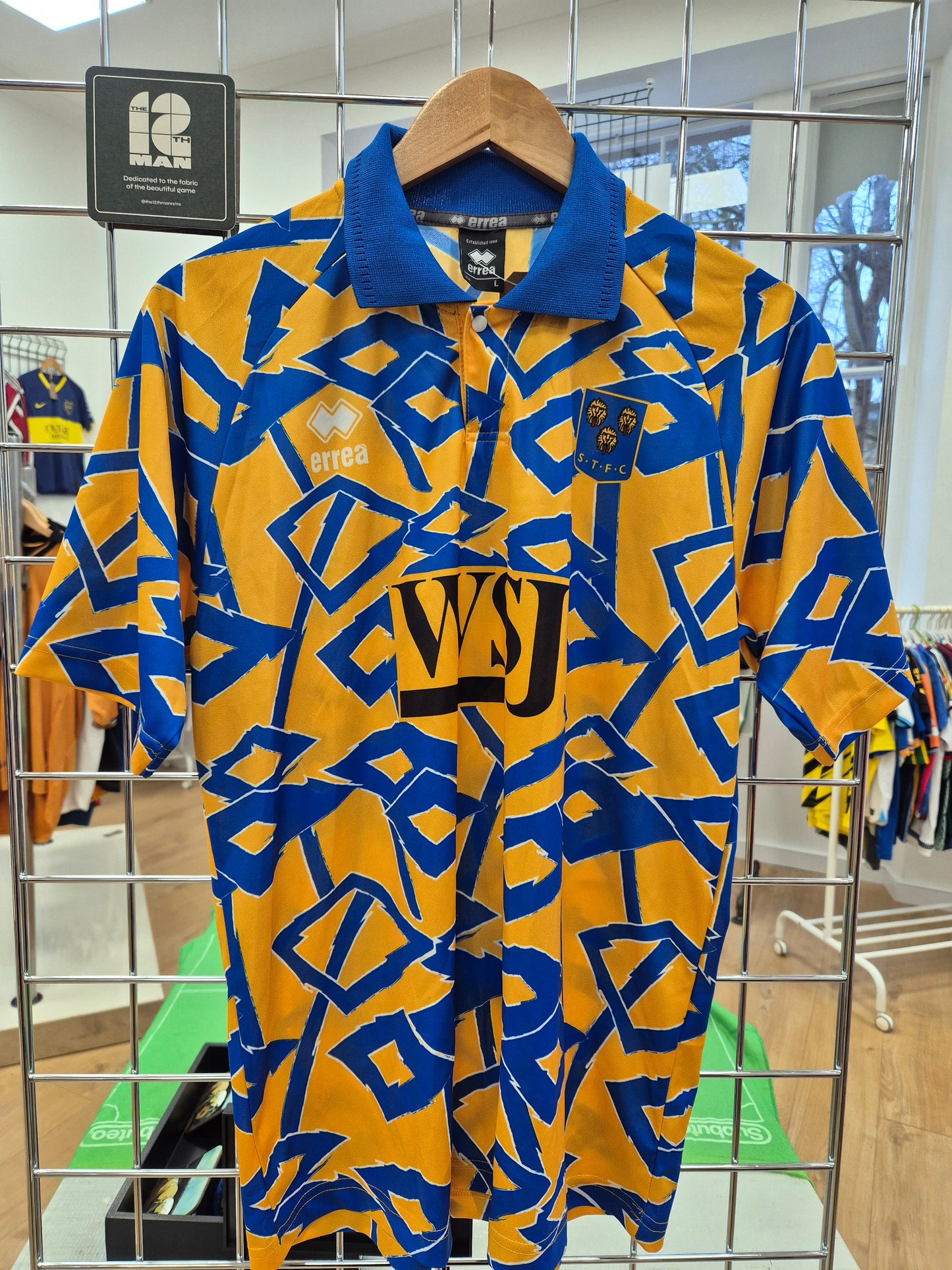 Shrewsbury Town Errea 'Scrambled Egg' Re-issue Large