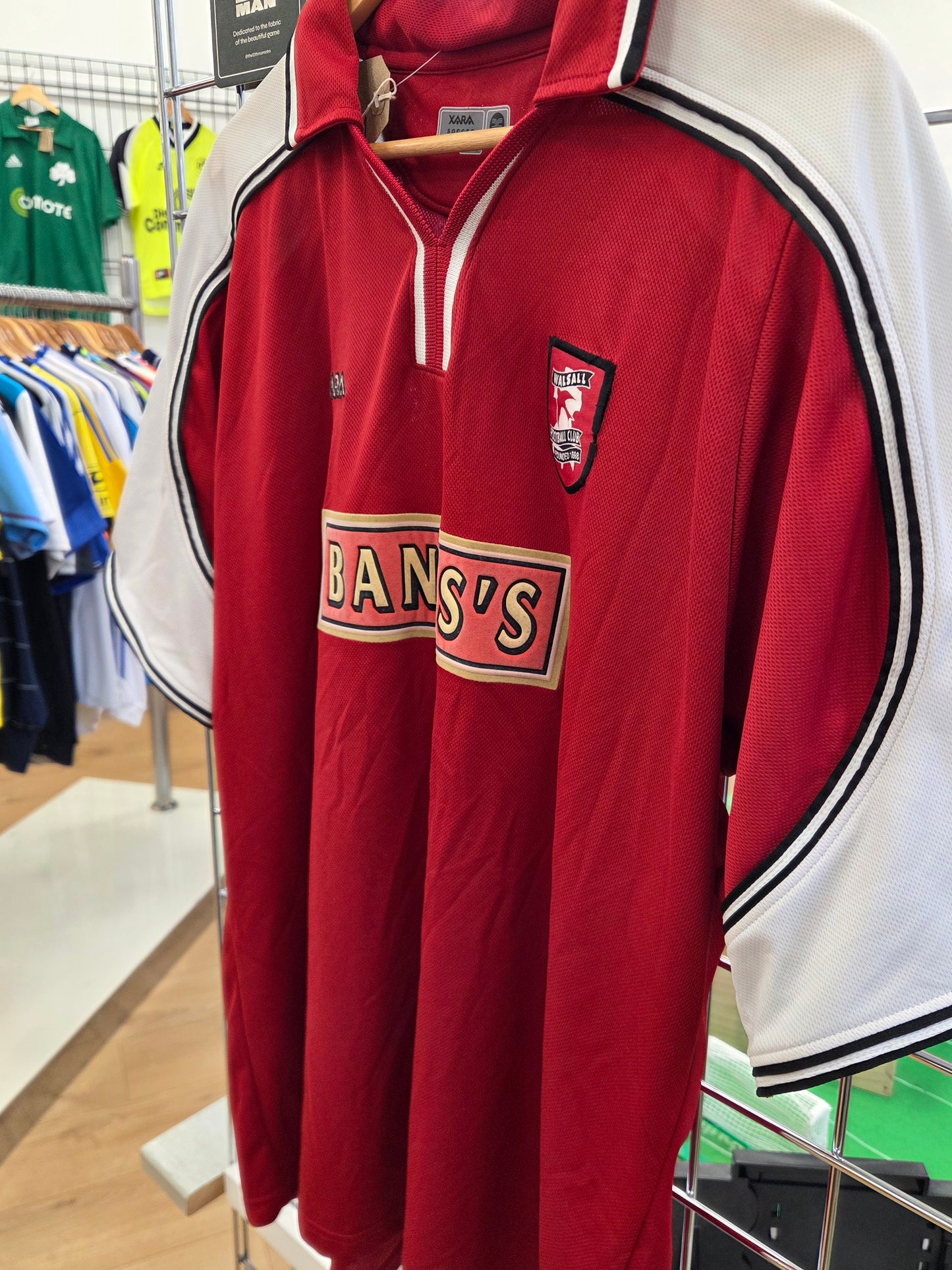 Walsall 2002/03 Home Shirt XL