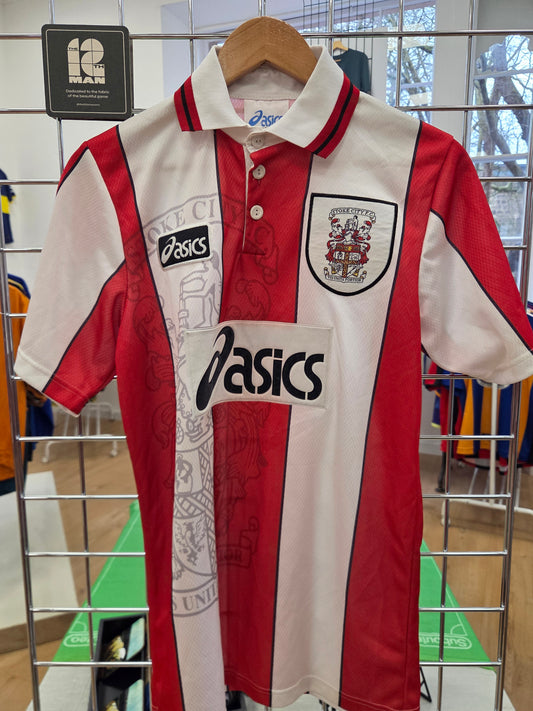 Stoke City 1996/97 Home Shirt Small