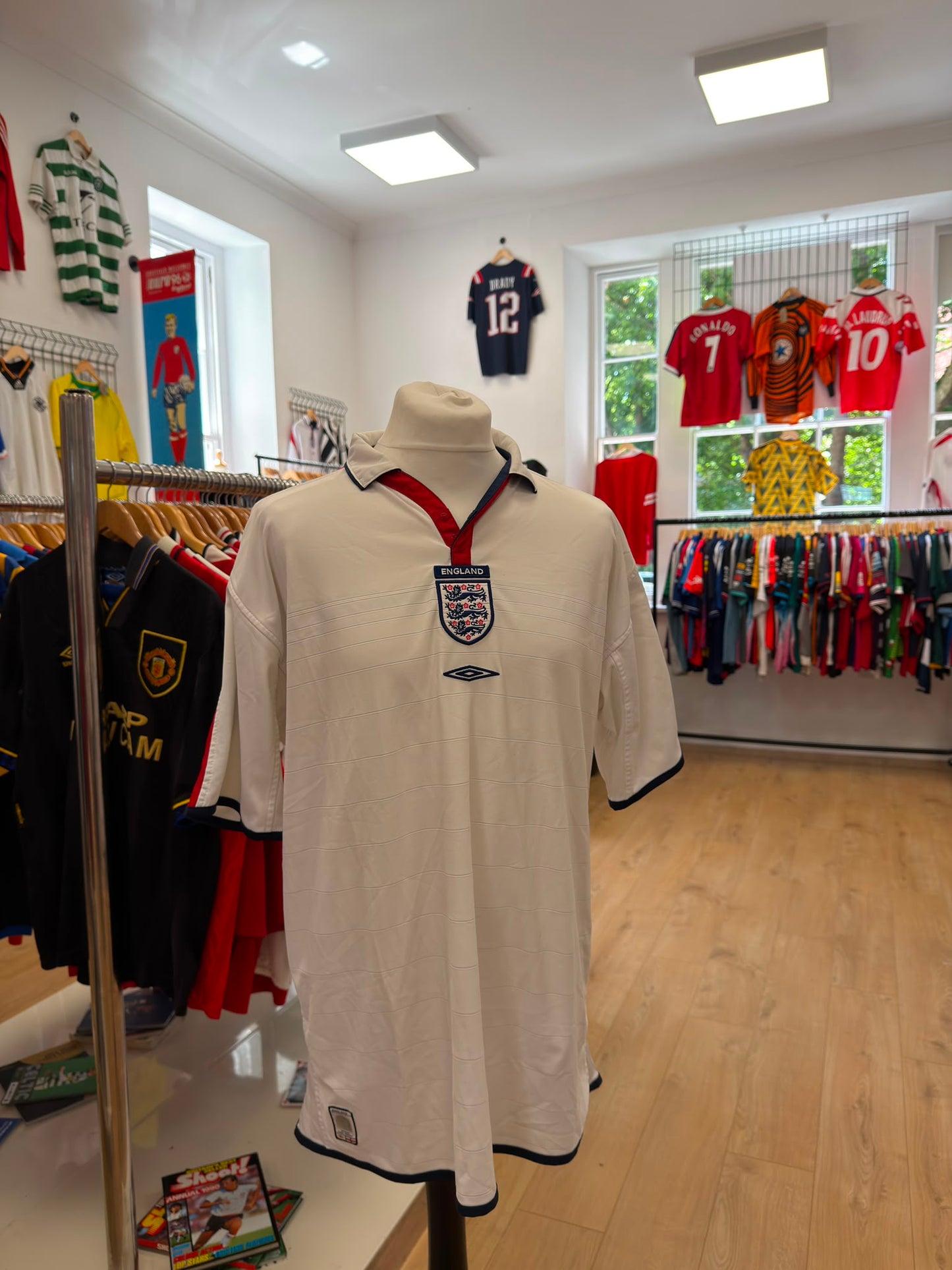 England 2004 Reversible Home Shirt XXL