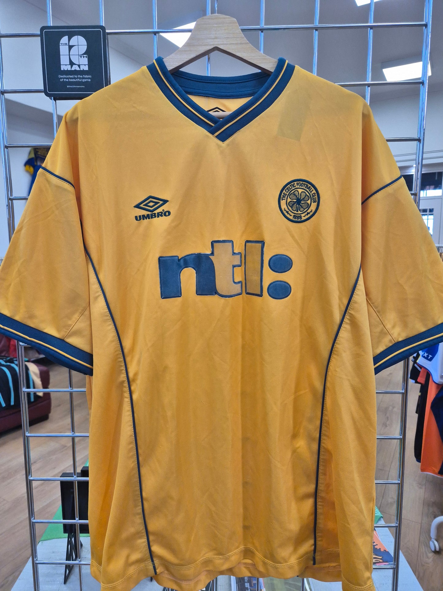 Celtic 2000/02 Away Shirt XL