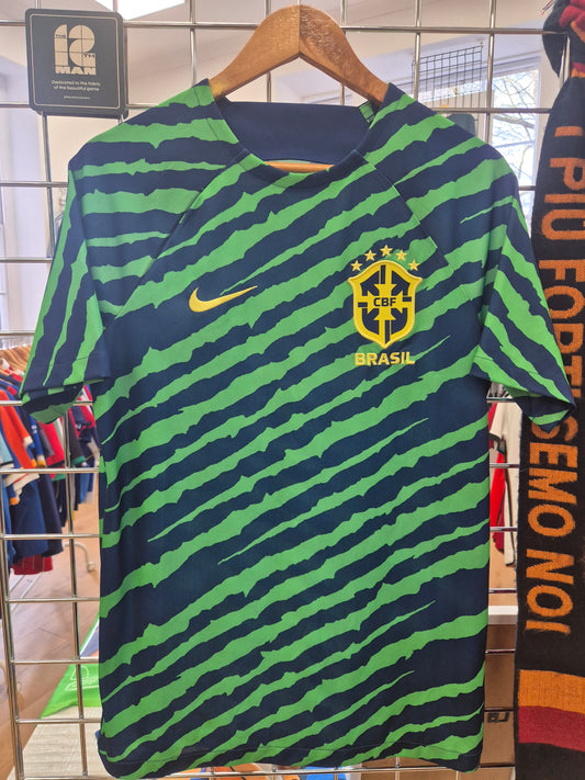 Brazil 2022 Pre Match Shirt Medium